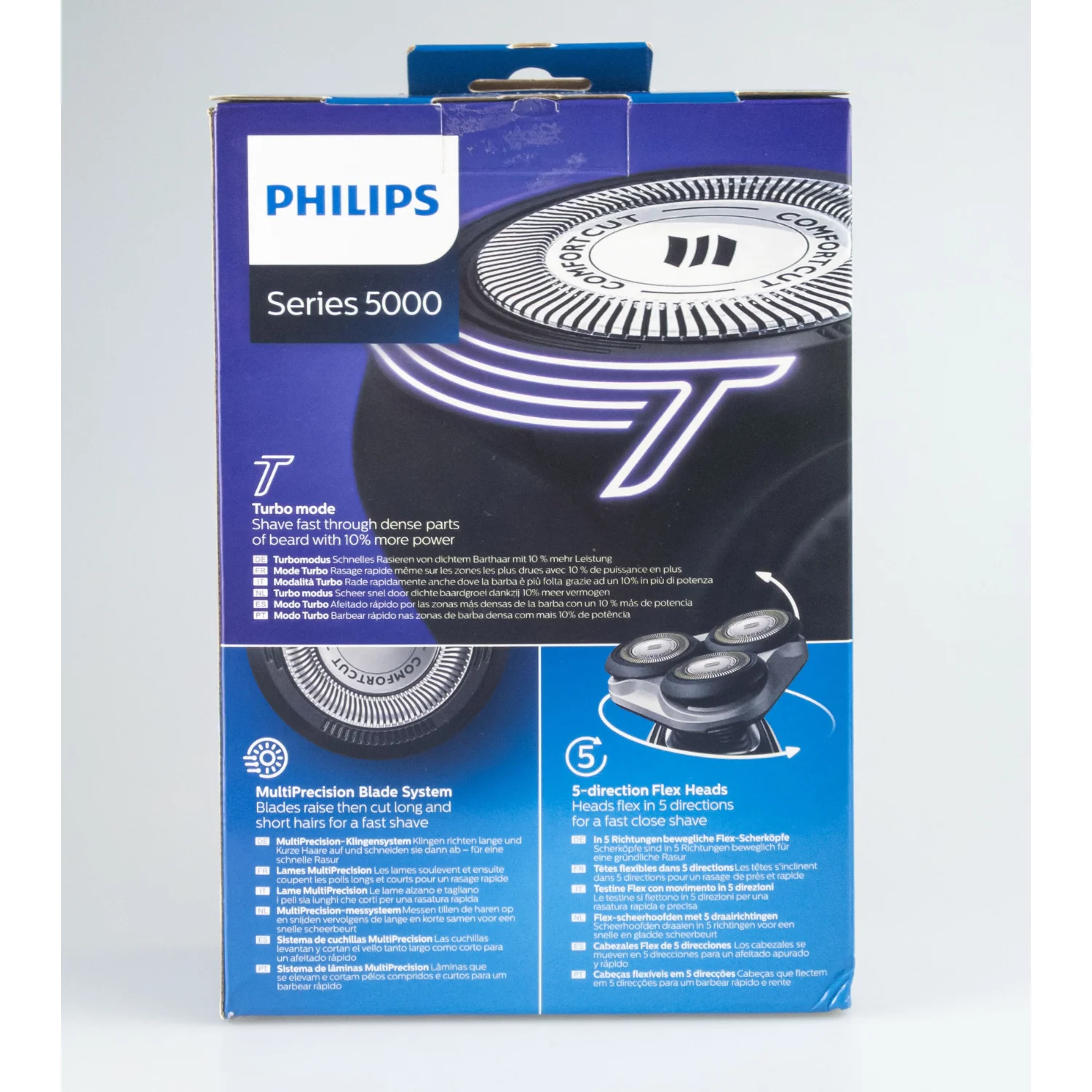 Бритва Philips Norelco серии 5000 S5370, влажная и сухая бритва