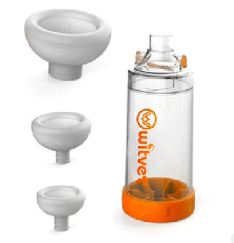 

Veterinary Home Medical Use 175ml Set 3 Sizes of Silicone Masks Vet Hospital Clinic Animal Storage tank Animal Atomizer Tank