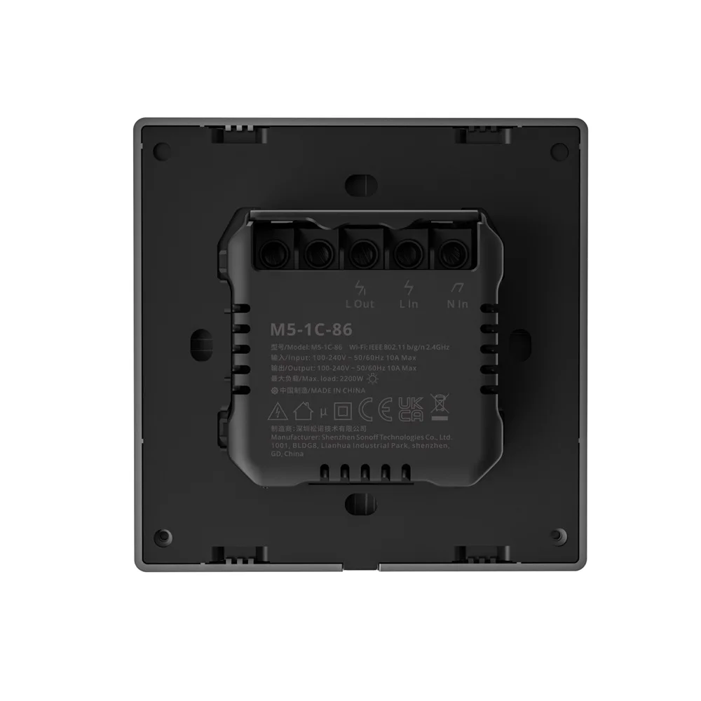 Умный настенный переключатель Sonoff M5 86 1C 2C 3C SwitchMan с Wi-Fi, умный переключатель R5, контроллер сцены Ewelink, работает с Alexa