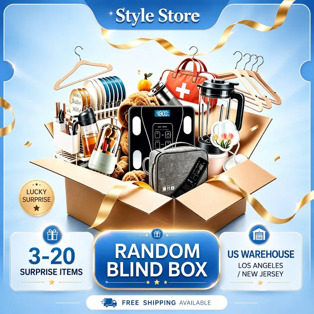 

Mystery Surprise Box – Hidden & Unknown Items, Random Warehouse Stock, Lucky Blind Box