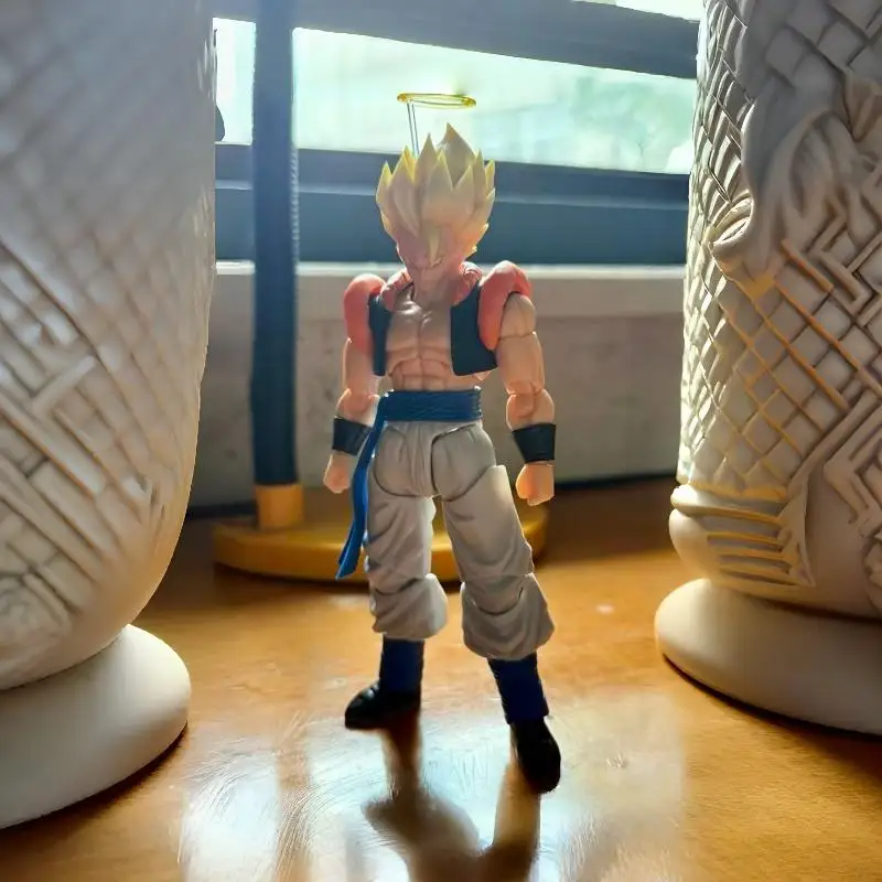 

Фигурка Dragon Ball Z Super Saiyan Gogeta-аниме герой вальс, Коллекционная модель игрушки для подарка на день рождения