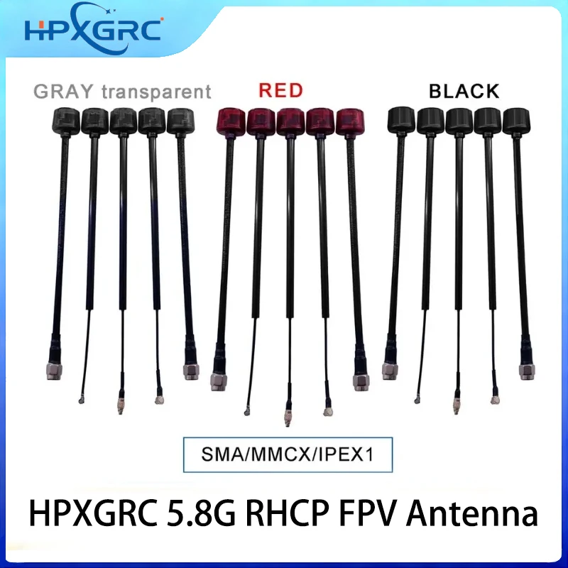 

HPXGRC 5.8G FPV антенна дальнего действия RHCP — расширенная версия для обновления усиления сигнала дрона 5,2-6 ГГц для фристайла своими руками