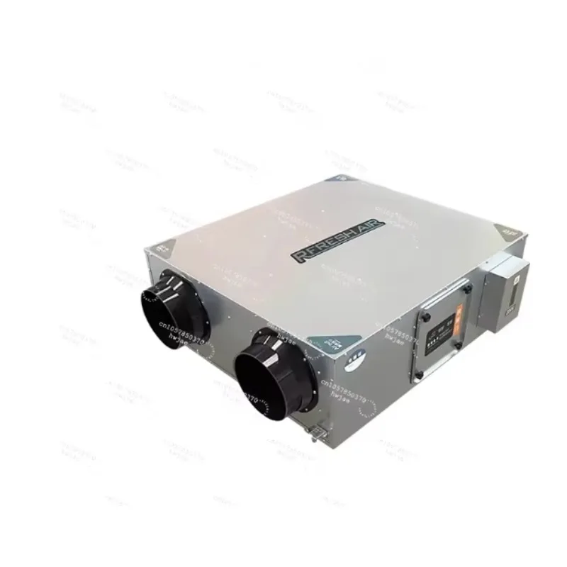 Fresh air ventilator Household two-way flow ultra-quiet indoor fresh air system Ceiling type full heat exchanger