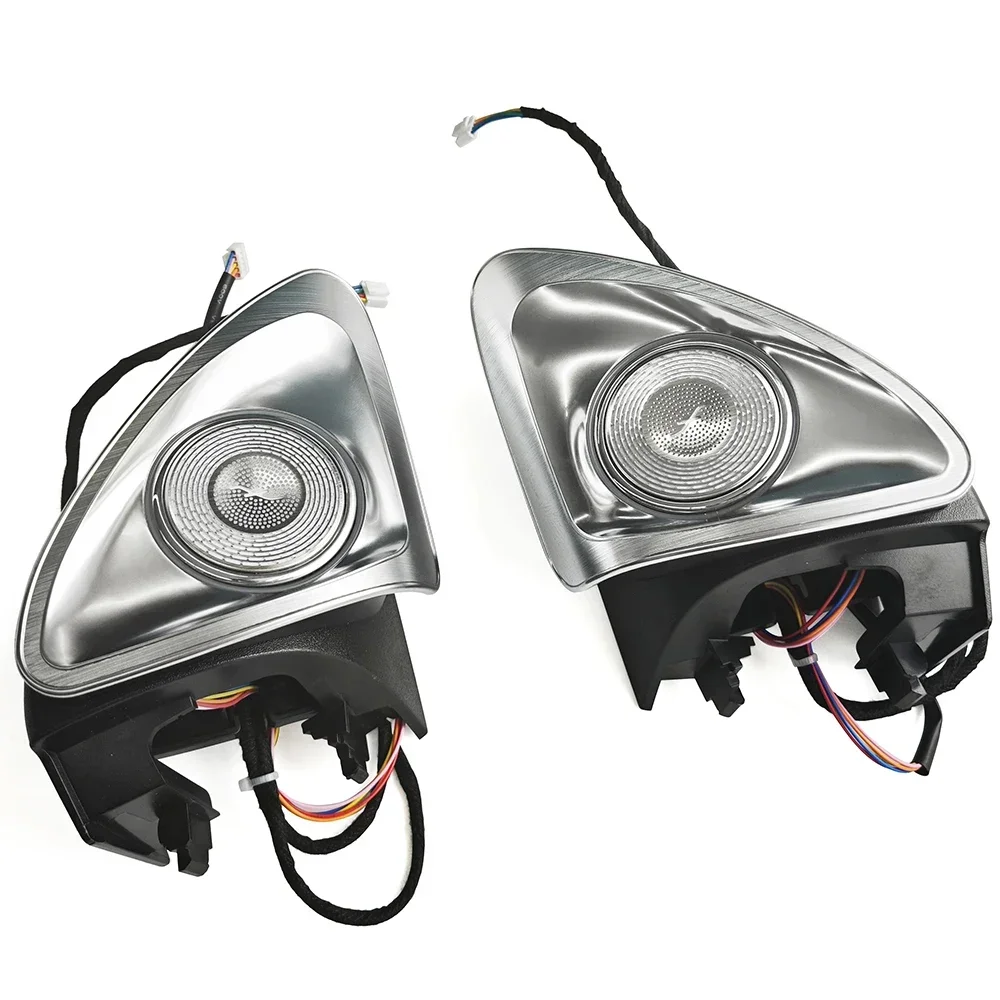 Model Y 4D Permanently Rotating Tweeter 64 Colors Ambient Light Front Door Tweeter Speaker For Tesla Model 3 Model Y