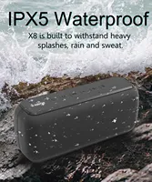 XDOBO X8 60W Portable Wireless Speakers Outdoor IPX5 Waterproof Subwoofer 6600mAh Power Bank Function Suporrt TF/AUX TWS Boombox