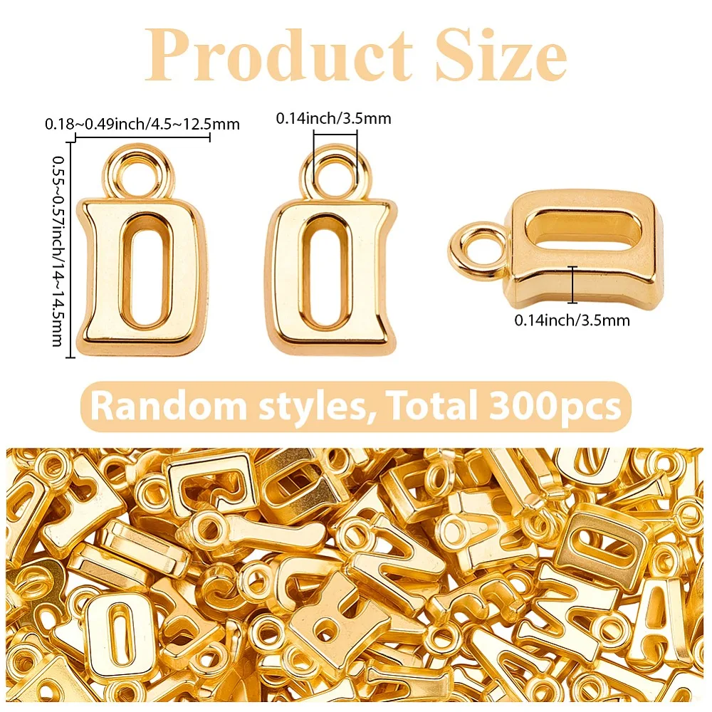 300-pecas-de-pingentes-de-plastico-eletrogalvanizados-com-letras-douradas-14~145x45~125x35mm-furo-2mm