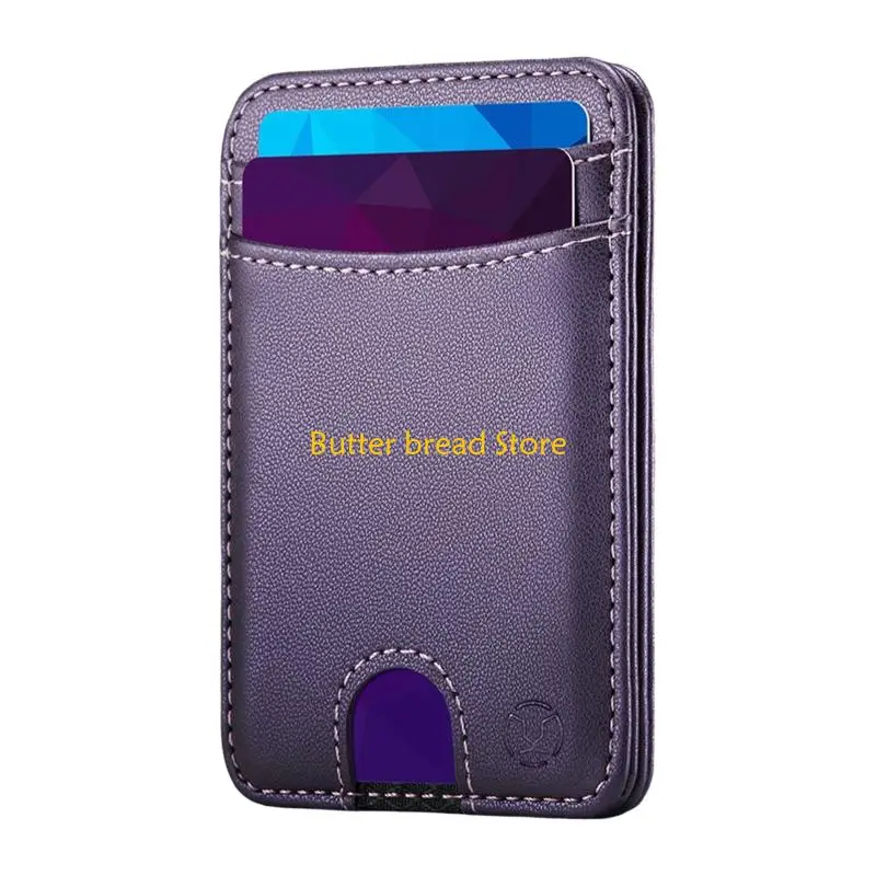 W89C Detachable Phone Card Holder Featuring Protections 6 Slot Capacity And Integrated Stand For Convenient Use