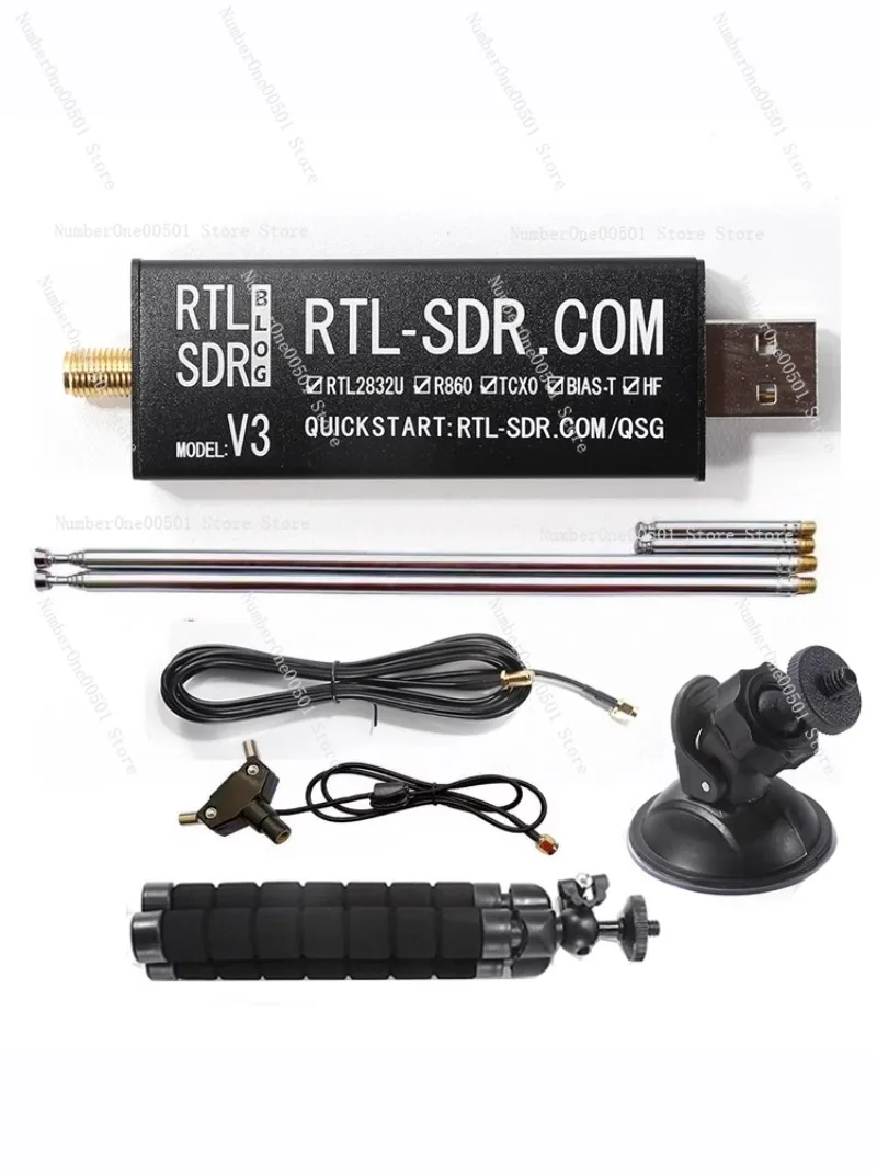 RTL-SDR Blog V3 R820T2 Upgrade R860T TCXO Original, Software Radio Receiver HF