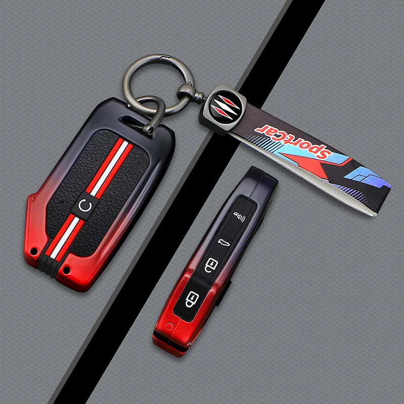 Auto Schlüssel Fall Abdeckung Shell Fob Für Kia Sportage 2023 Für Kia Ray Sorento Soul Telluride Cerato 2020 K5 k8 2022 Auto Zubehör