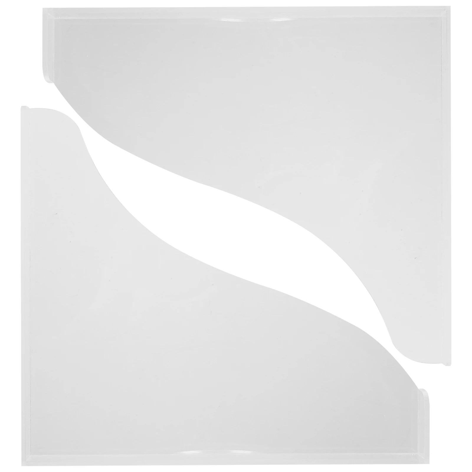 

Acrylic Bathtub Splash Guards Transparent Splashing Baffle Adhesive Tape Non Slip Bathroom Floor Dry Shower Water Protection