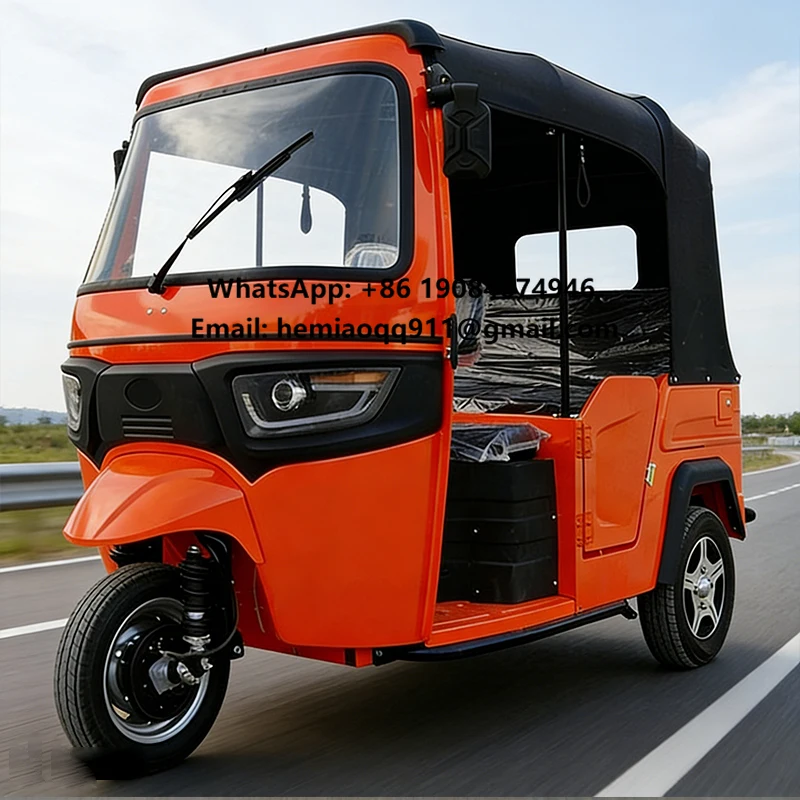KEYU China Big Factory Good Price Dual Voltage Option Available Eco-friendly Electric TukTuk for Short Trip