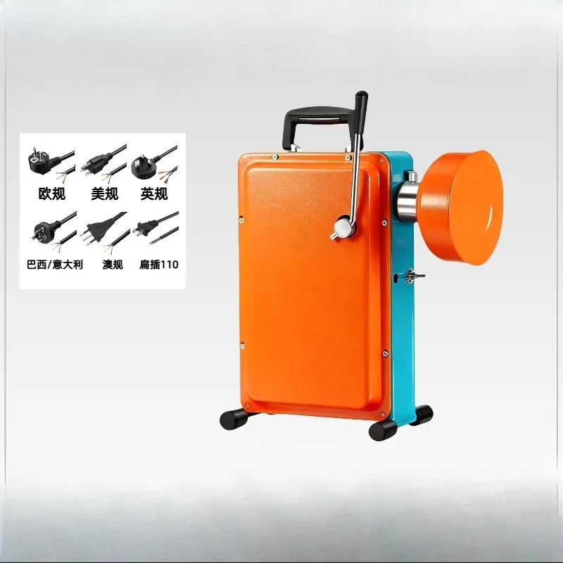 Pipe cleaning machine 100 type pipe dredging machine dredging kitchen toilet special cleaning tool electric