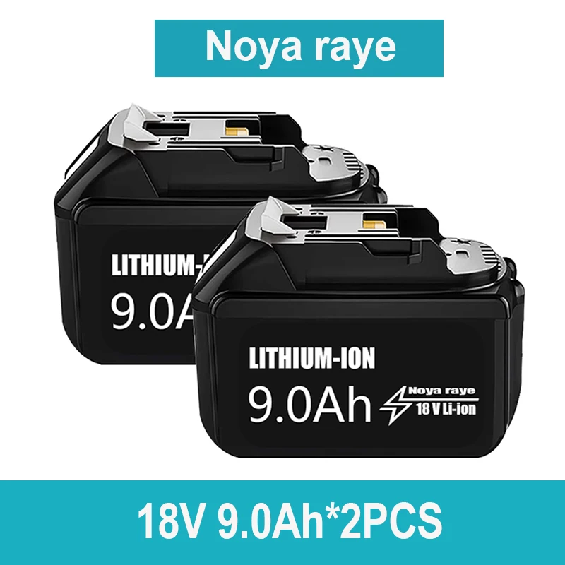 2Pack Replacement for 18V Makita Batteries, BL1830B, BL1860B, BL1860, BL1850B, Compatible with Makita Tools