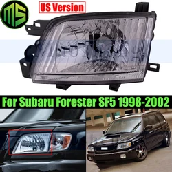 Maosheng US Version Front Bumper Head Light Head Lamp For Subaru Forester SF5 SF 5 1998-2002 Headlight Headlamp Front Light