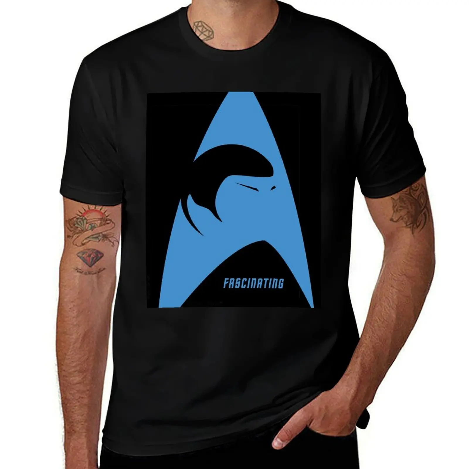 

Spock Fascinating Star Trek Original Series T-Shirt sublime gifts for boyfriend tops mens designer clothes