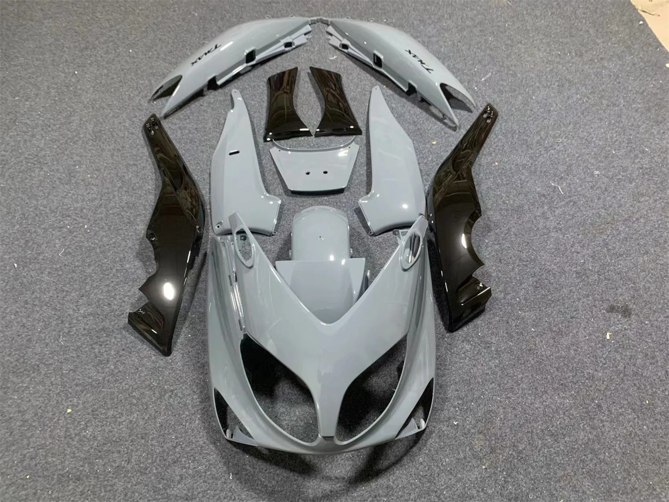 Motorcycle fairing fits to TAMX500 2001 2002 2003 2004 2005 2006 2007 500 01 02 03 04 05 06 07 Fairing cement grey black