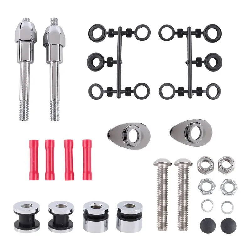 Sissy Bar Docking Hardware Kit For Dyna FXD 2002-2005 Model Motorcycle Harddrive