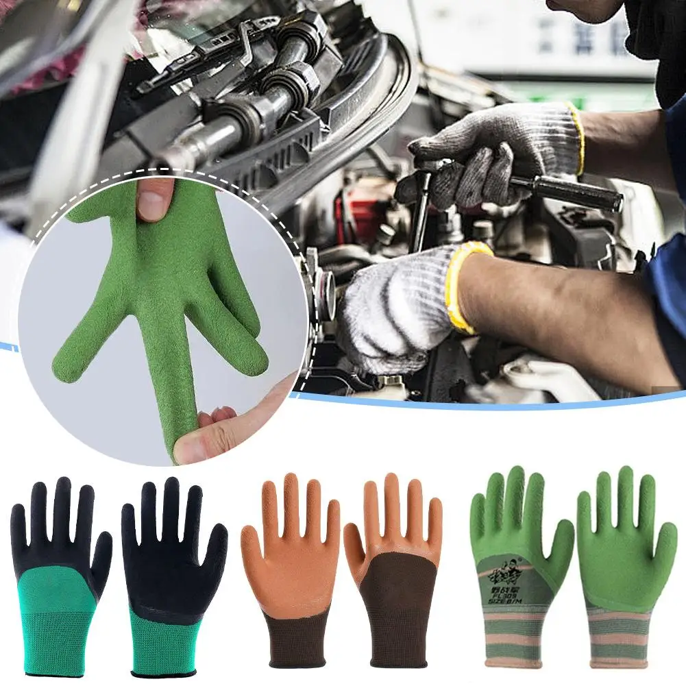 Comfortable Breathable Nylon Protective Gloves For Handling Storage Soft And Thick Protective Safety Gloves T3V2