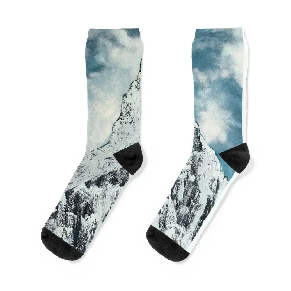 Matterhorn. Zermatt Socks kids luxe cycling essential Male Socks Women's