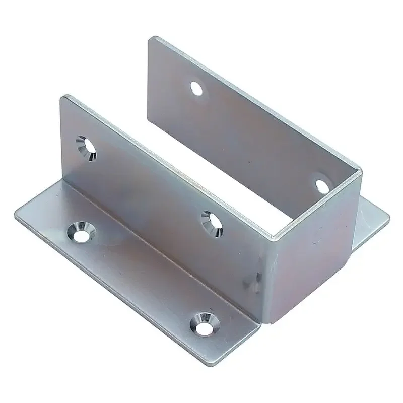 

2PCS 2.0x38x88x86 Hole 5.2 Galvanized Corner Code Iron Middle Fixed Right Angle Connection Furniture Laminate Bracket