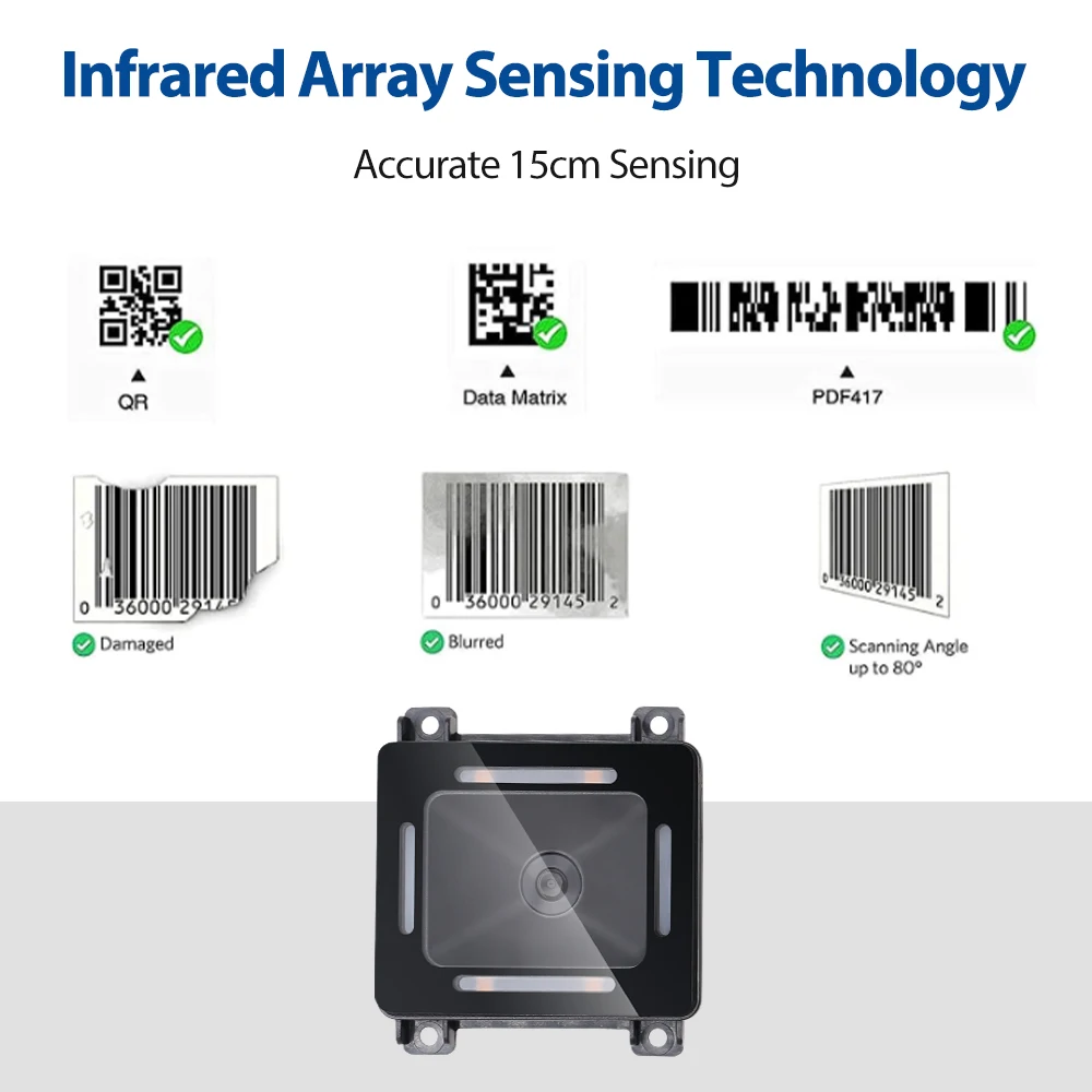 EP8280-NFC Hochempfindlicher Barcode-Scanner, Codeleser, Barcode-Scan-Engine, 1D 2D QR-Barcode-Scanner-Modul