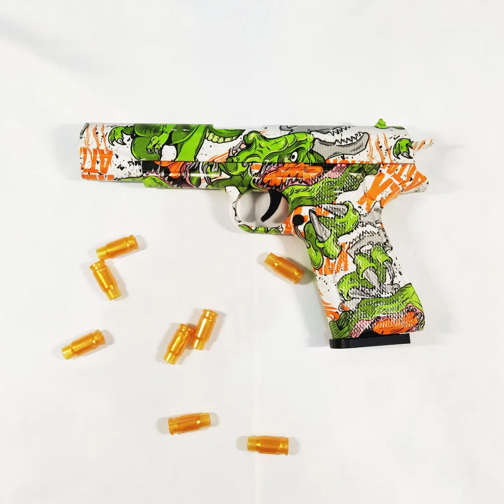 Shell Ejecting Soft Bullets Cheap Toy Guns Pistol For Kids Girls Shooting Games Dropshipping TK Shop Toy Gun Age 5+