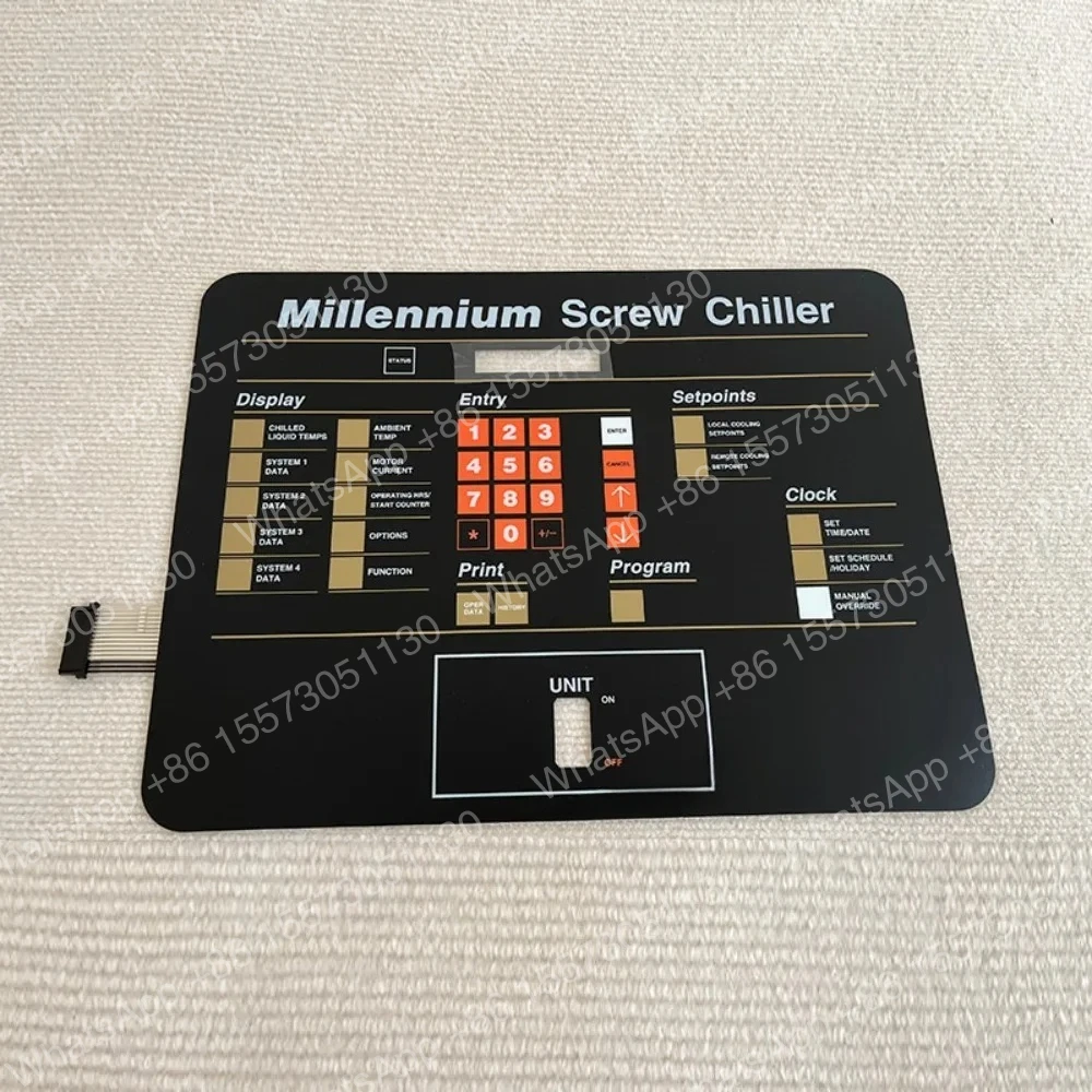 Refrigeration and heat exchange parts 024-30910-000 keyboard