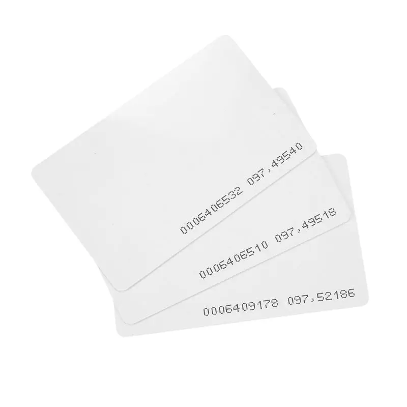 -[A51I Digital]200Pcs Access Control Card RFID Card 125Khz EM4100 TK4100 Smart Proximity Card RFID Tag Key For Access Control Ke
