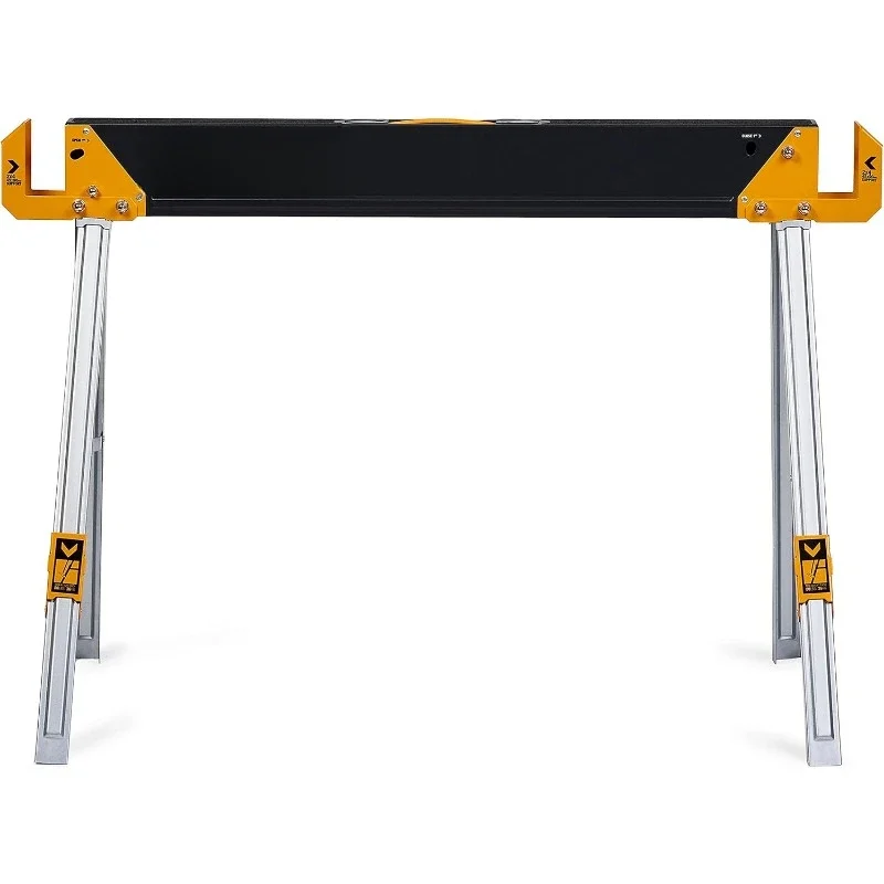 

Sawhorses with 2x4 Support Arms 1100 LB Capacity - Heavy Duty Construction with Fast Open Legs.New Product Promotion