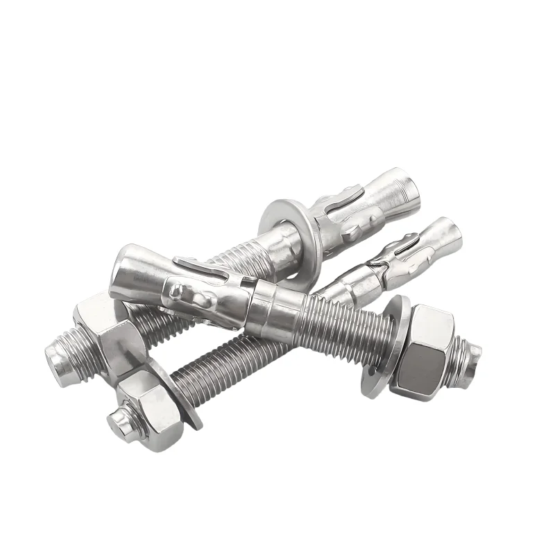 M6~M16 304Stainless Steel High Strength Machinist Stud Anchor Expansion Bolt Galvanized Anti-Corrosion for Elevator Installation