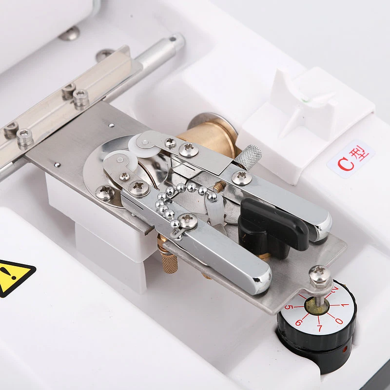Half-frame Lens Slotting machine LY-1800C Wire Drawing machine Stainless Steel Processing machine Spectacle Lens Slotting machin