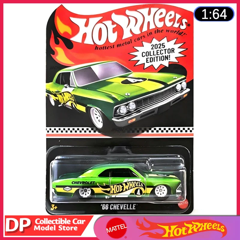 

Hot Wheels 2025 Collector Edition 66 Chevelle 1:64 Scale Die-Cast Cars
