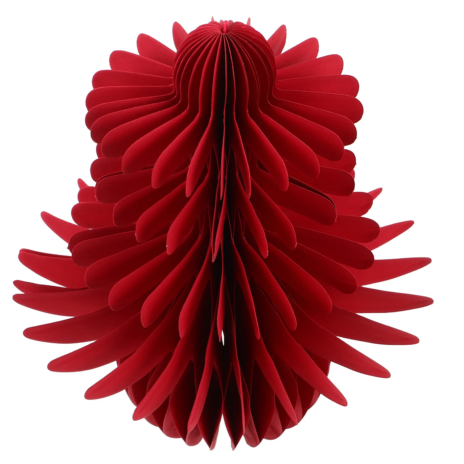 

1pcs Spring Festival Hanging Ornament Honeycomb Paper Craft Decor For Home Living Room Lunar New Year Decoration Wall Hanging