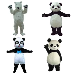 New Panda Mascot Costume Cute Panda Bear Adult Anime Cosplay Character Dress Up Funny Hilarious Cosplay Suit Holiday Celebration