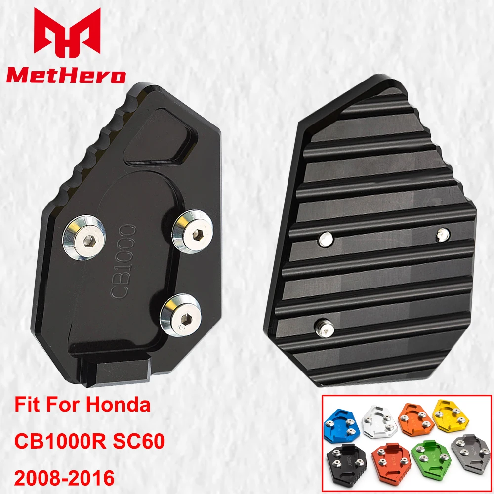 

MOTO Side Stand Pad Plate Kickstand Enlarger Support Extension FIT FOR HONDA CB1000R SC60 CB 1000R CB 1000 R SC 60 2008-2016