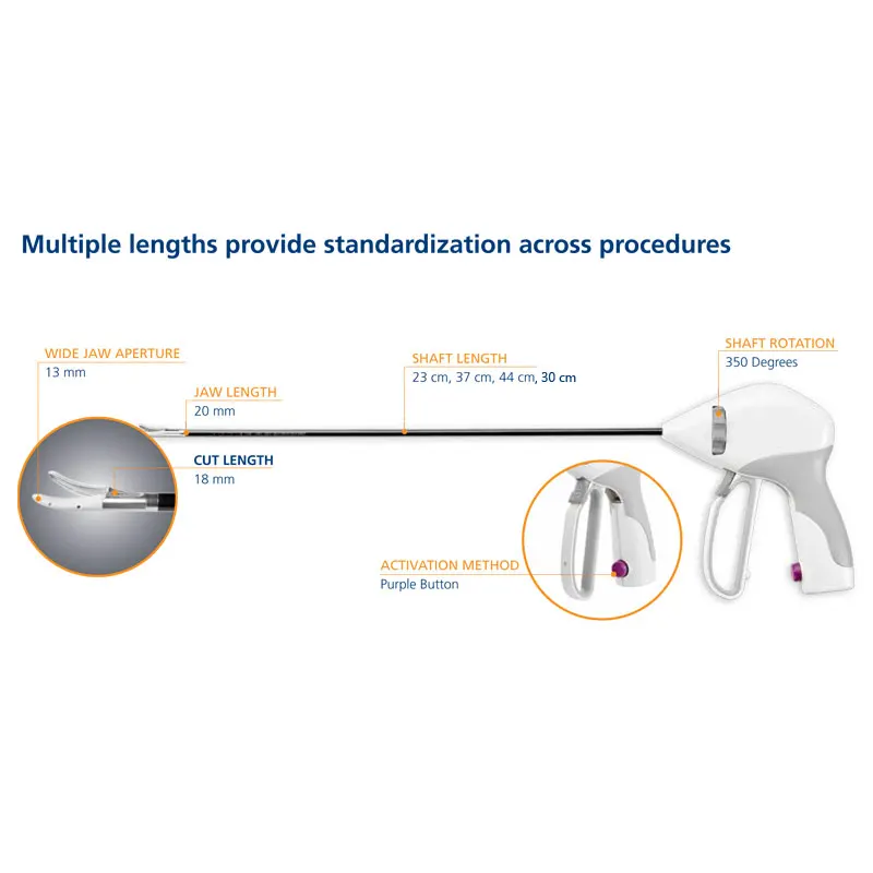 Laparoscopic Ligasure Vessel Sealing Device 5Mm 10mm 37Cm 20Cm Length Apply To Scovidiens Ligasure