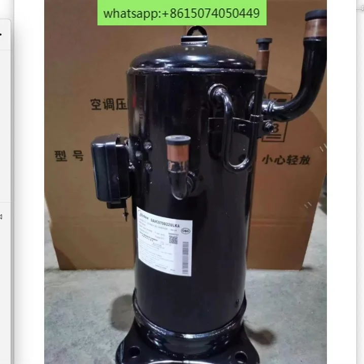 inverter air conditioner compressor SAVC070D44ULK is suitable for central air conditioner refrigeration compressor