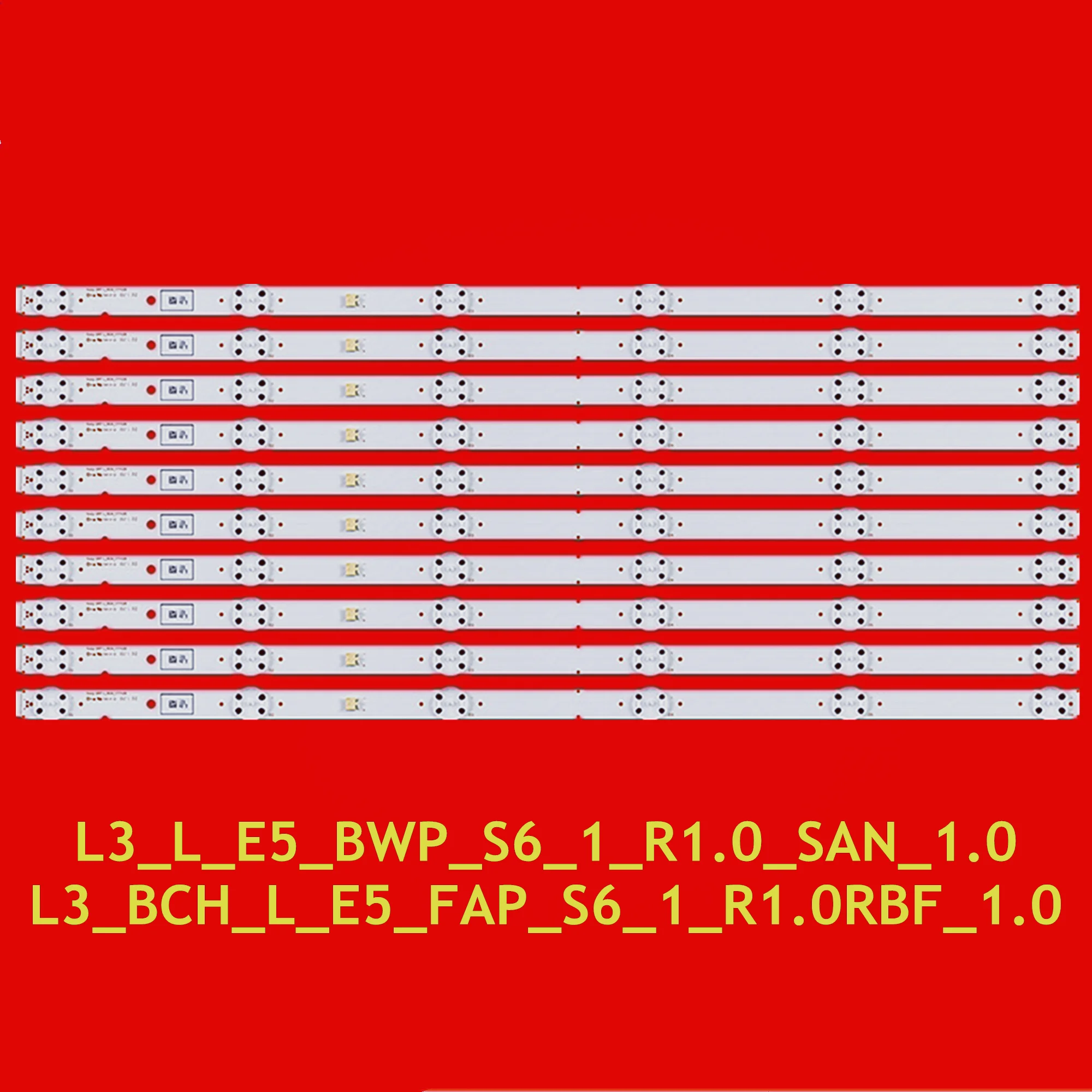 

LED Strip for KD-55X7000 KD-55XF7596 KD-55X7500F KD-55X750F KD-55X750H XBR-55X800G L3_BCH_L_E5_FAP_S6_1_R1.0RBF_1.0LM41-00543A