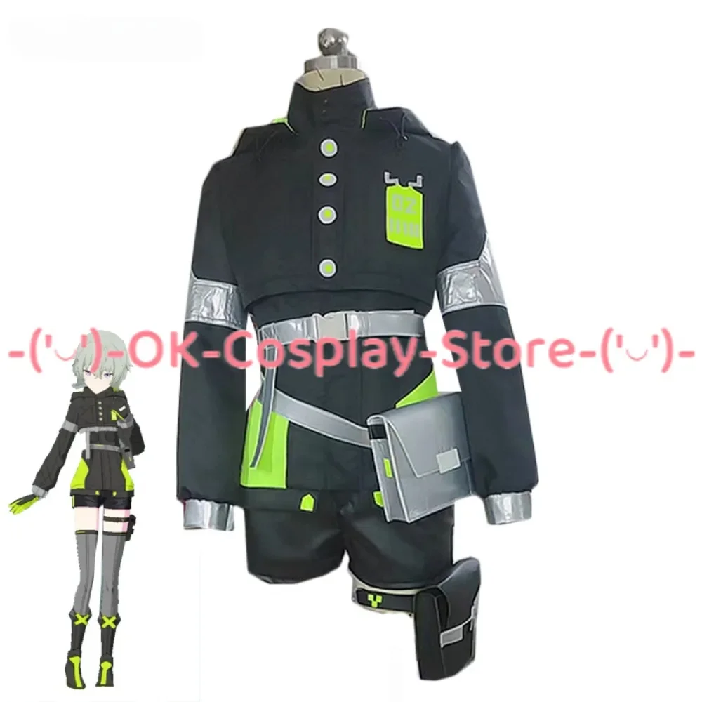 Kusanagi Nene Cosplay Kostuum Spel Project Sekai Cosplay Fancy Party Suit Halloween Uniformen Op Maat Gemaakt