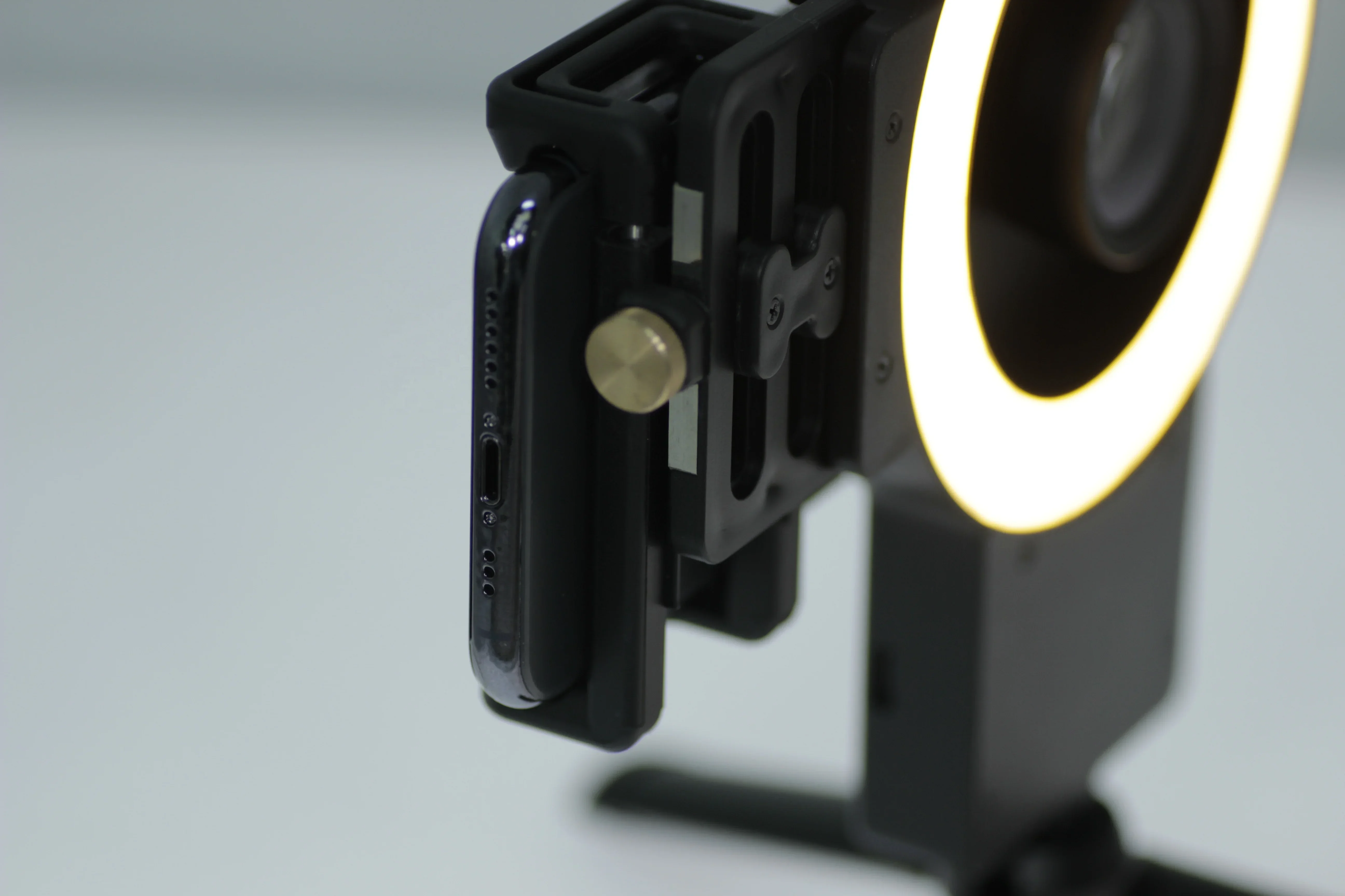 

2025/Full Medical MK023 Mobile phone Photography Ring Fill Light With 49mm CPL & 100mm Macro Lens