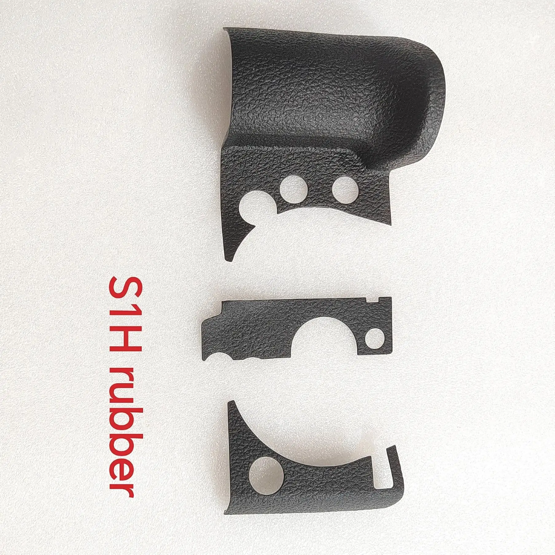 New Original for Panasonic S1H S1HGK Camera Body Rubber Hands Grip Side and Back Rubber for LUMIX DC-S1H Part