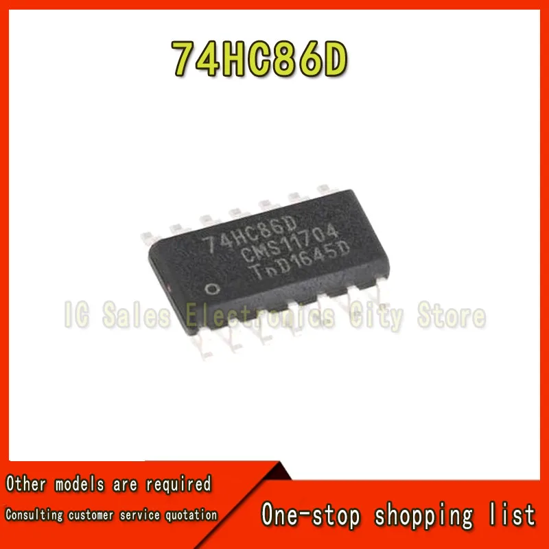 20 Stuks Nieuwe Originele 74hc86d 74hc164d Sop-14 74hc138d 74hc139d 74hc165d 74hc595d Sop-16