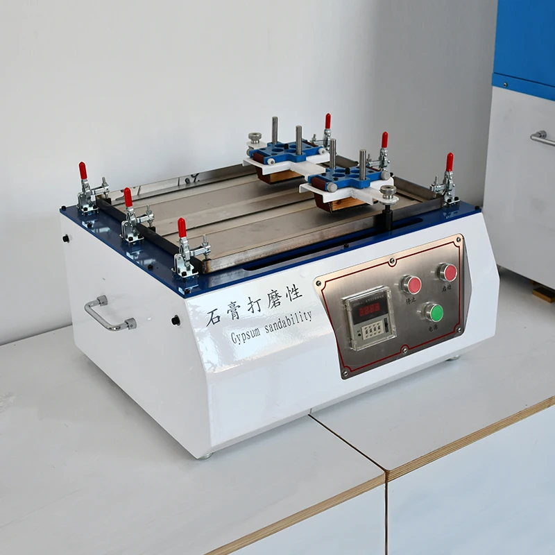 Portable  Tester for Gypsum Polishability for Equipment Usage