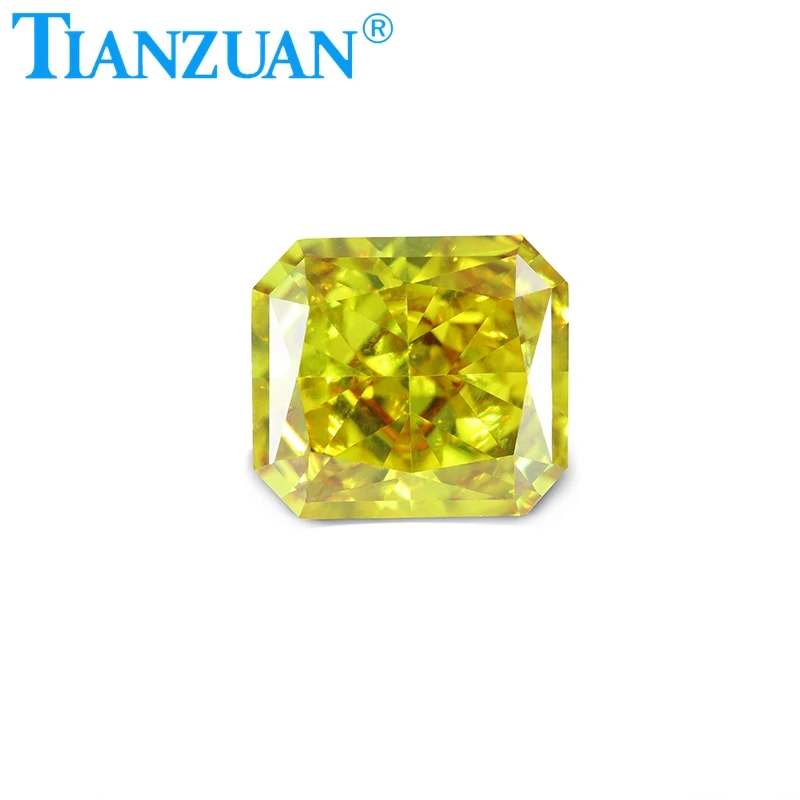 

High Quality Light Nanosital Color Loose CZ Stone Cubic Zirconia Stone Synthetic Gems Beads For Jewelry