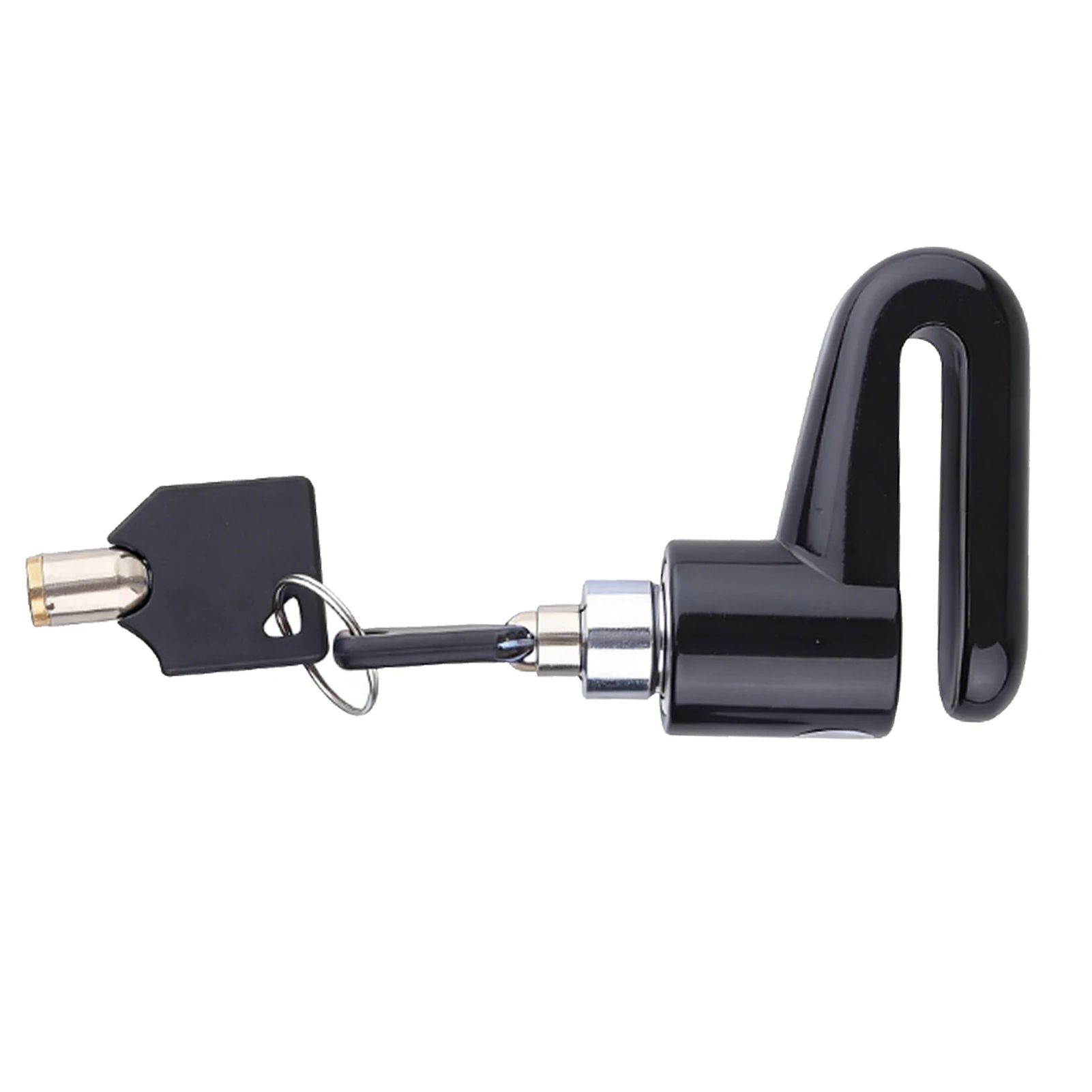 Candado Antirrobo para Rueda de Bicicleta, Candado de Disco con Llave, Portátil, Antirrobo, para Bicicleta de Montaña