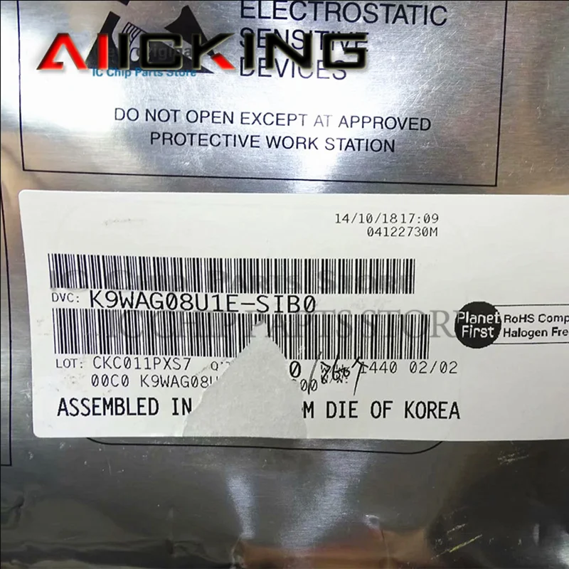 K9WAG08U1E-SIB0 Free SHipping 5pcs/lots,  TSOP48 NAND FLASH Original IC Chip, In Stock
