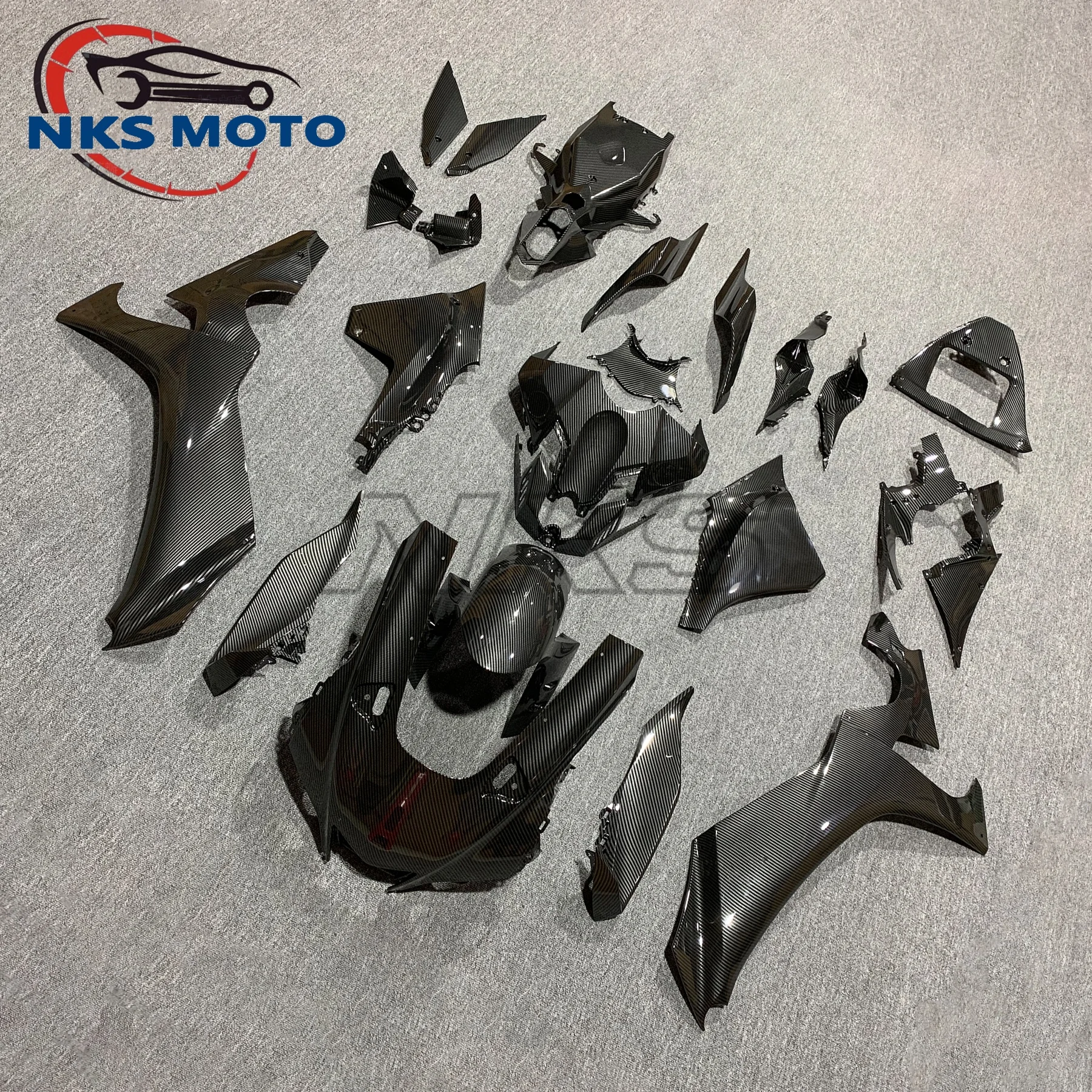 Motorcycle Fairings Kit Fit For Yzf R1M R1 2020 2021 2022 2023 2024 2025 Bodywork Set Neon Blue Black Fluorescence