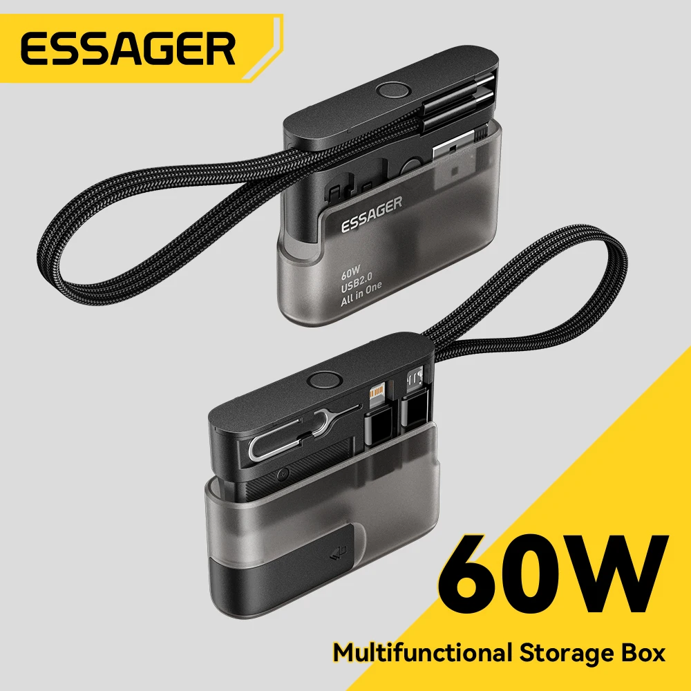 Essager USB Type-C ケーブルセット