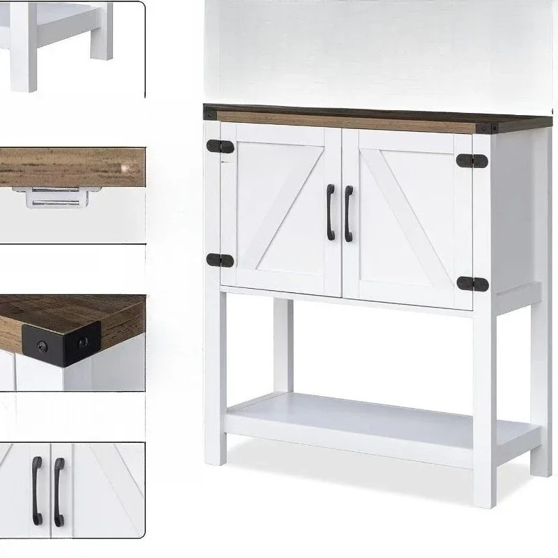 

American simple side cabinet tea cabinet Nordic custom storage cabinet kitchen living