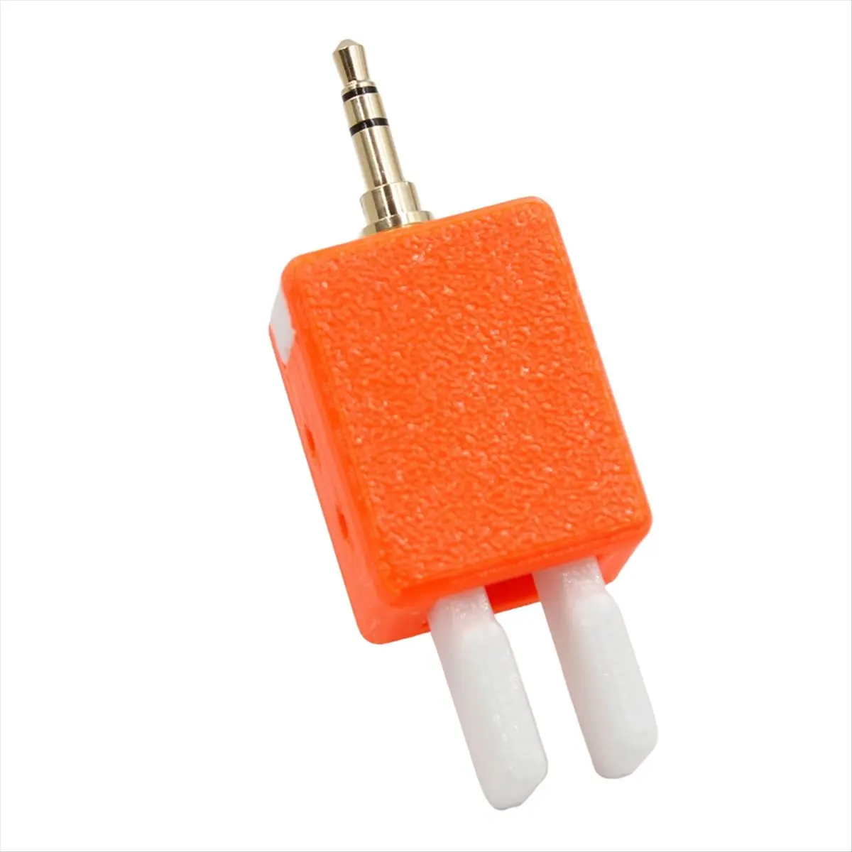 A24I Double Paddle CW Key Double Automatic Key Morse Code Mini Multipurpose Sturdy Orange